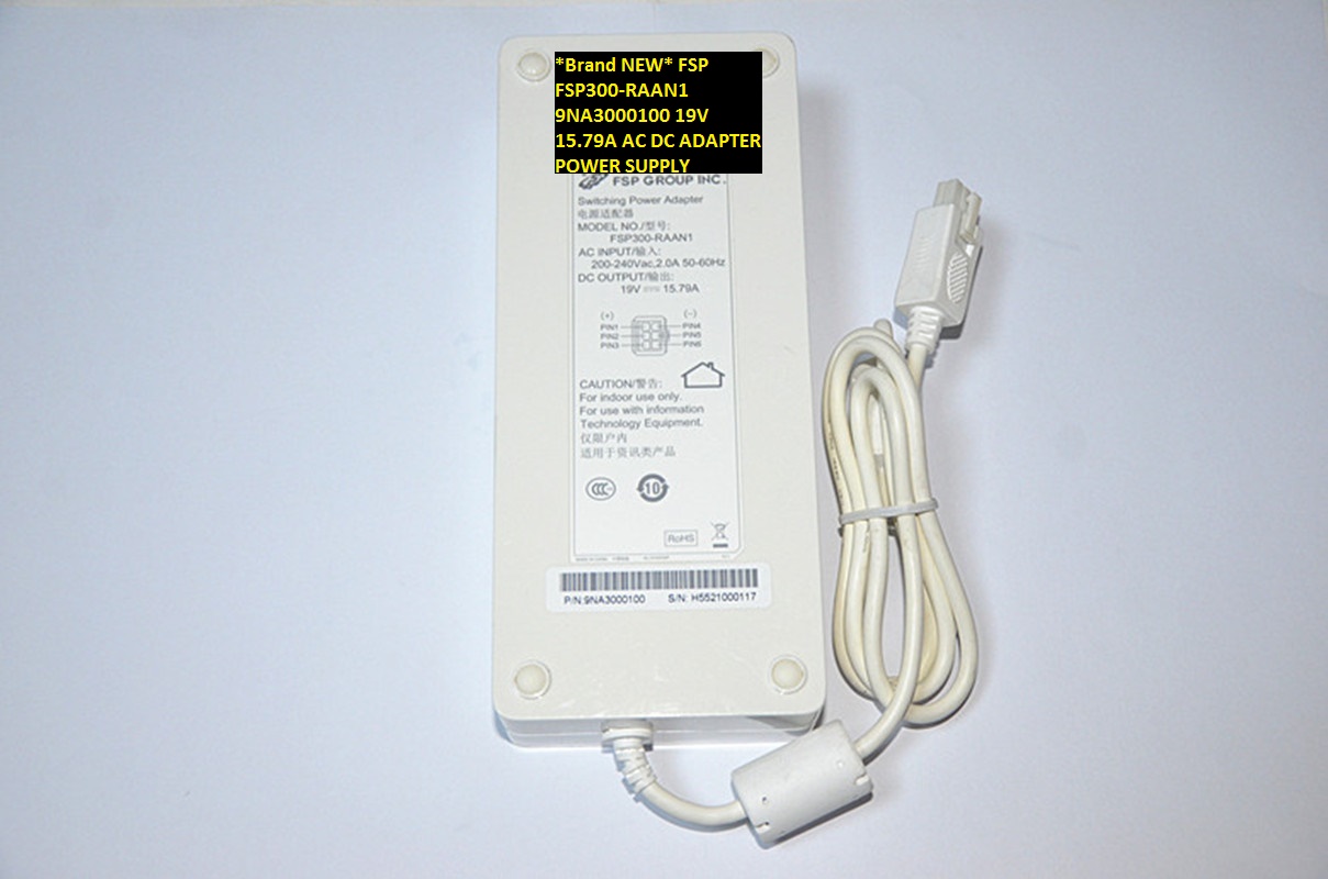 *Brand NEW* AC100-240V FSP FSP300-RAAN1 9NA3000100 19V 15.79A AC DC ADAPTER POWER SUPPLY